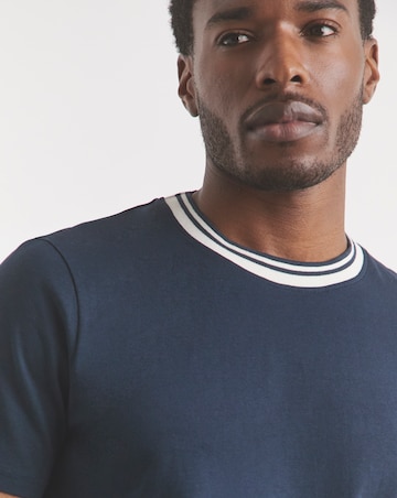 Ringer T-Shirt- Navy