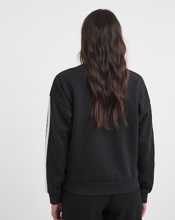 adidas Essentials 3 Stripes Fleece Sweatshirt