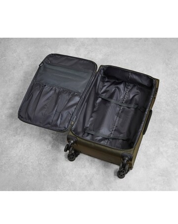 Rock Paris Large Suitcase - Olive Green