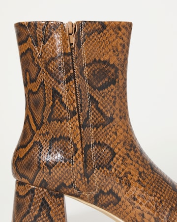 Block Heel Boot - Extra Wide Fit (EEE)