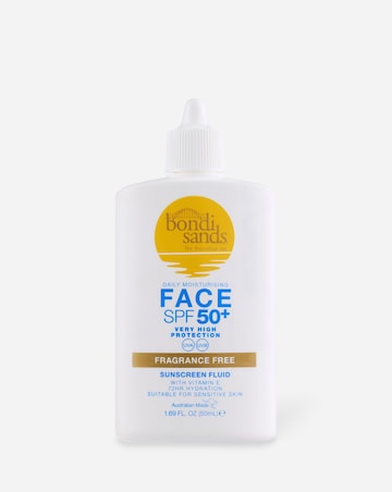 Bondi Sands SPF 50+ Fragrance Free Face Fluid 50ml