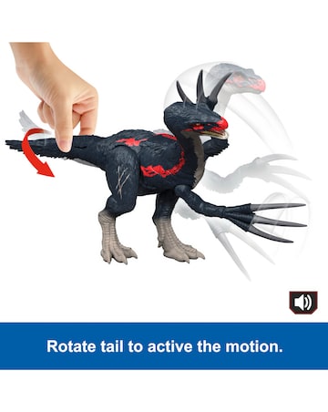 Jurassic World Slash N Roar Therizinosaurus Dinosaur Figure