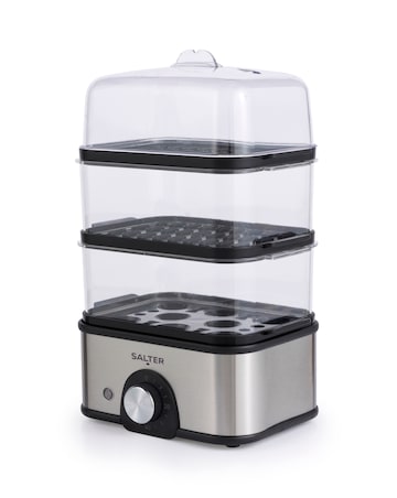 Salter Compact 3 Litre 3 Tier Steamer