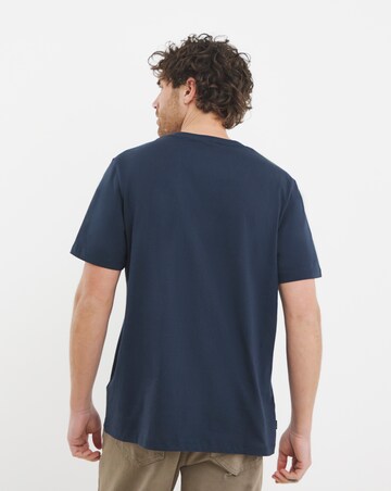 Timberland Kennebec River Linear Logo T-Shirt - Dark Sapphire