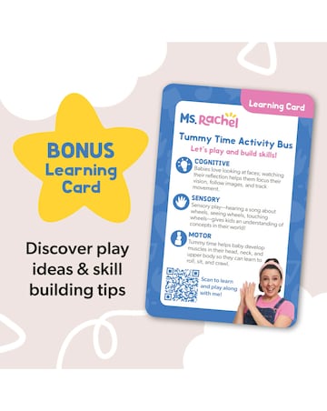 Ms. Rachel Tummy Time Activity Bus