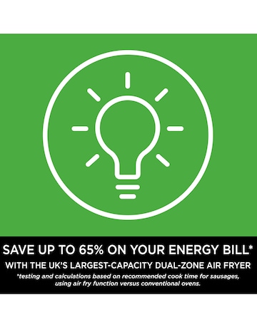 Ninja Foodi Dual Zone 9.5L Air Fryer MAX AF400UK