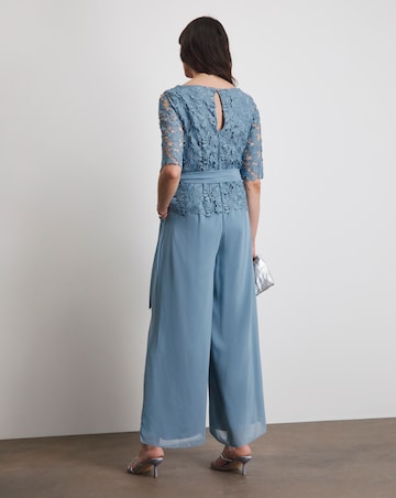 Joanna Hope Lace Jumpsuit