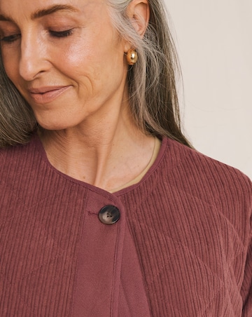 Julipa Cord Quilted Jacket