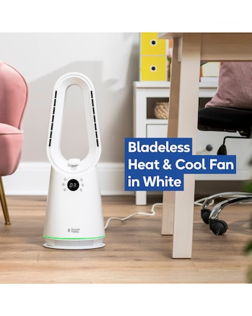 Russell Hobbs Compact Bladeless Heat & Cool Fan
