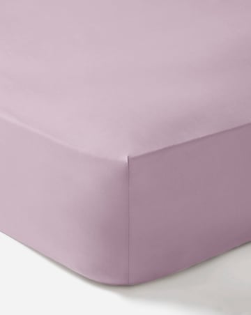 Non Iron Plain Dye 30cm Fitted Sheet