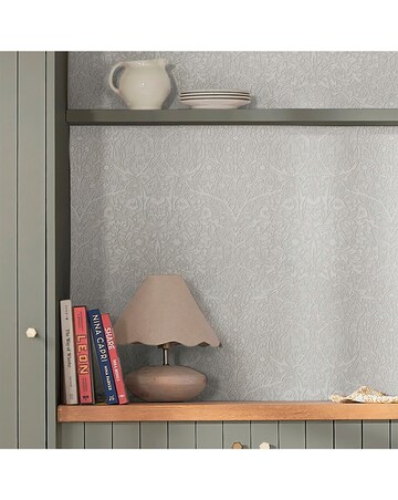 William Morris Blackthorn Paintable Wallpaper