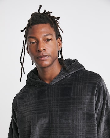 Clipped Oversized Hoodie