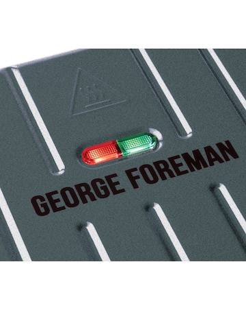George Foreman Large 25051 Grey Steel Grill