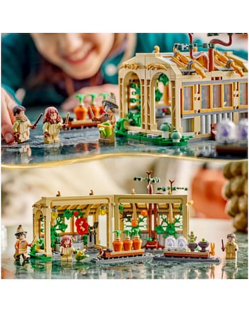 LEGO Harry Potter Hogwarts Castle: Herbology Class, Wizard Gift for Kids 76445