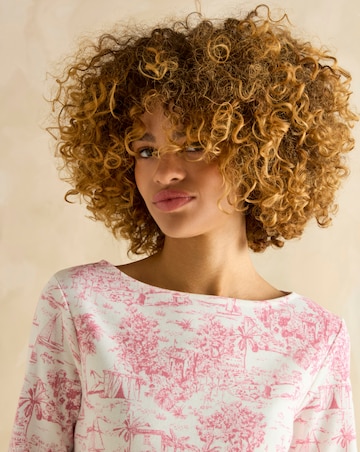 Joules Printed Harbour Top