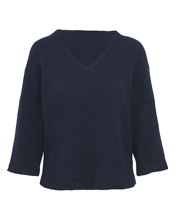 Anthology V Neck Half Sleeve Jumper