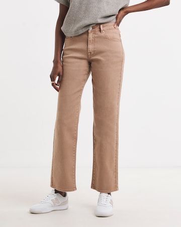 Mink Rose Authentic Straight Leg Jean