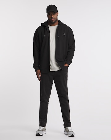 Polo Ralph Lauren Black Zip Through Hoodie