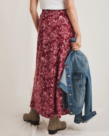 Julipa Printed Jersey Skirt