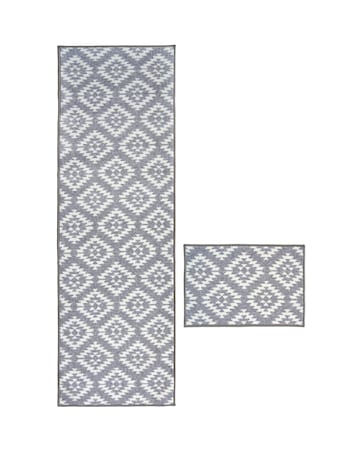 Aztec Runner & Doormat Set