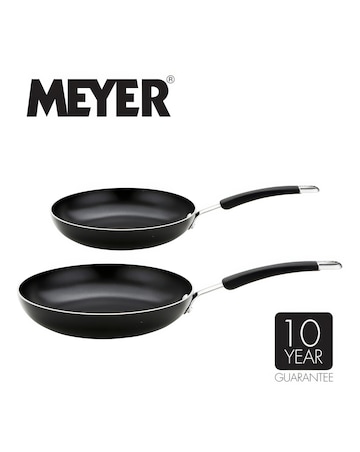 Meyer Aluminium Induction Twin Pack- 20/28cm Frying Pan