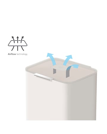 Joseph Joseph Totem 60L Bin Stone