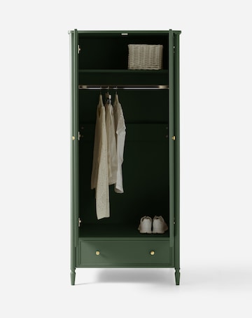 Darcy Bobbin Trim Double Wardrobe