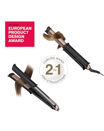 Remington ONE 2-in-1 Straightener & Curler S6077