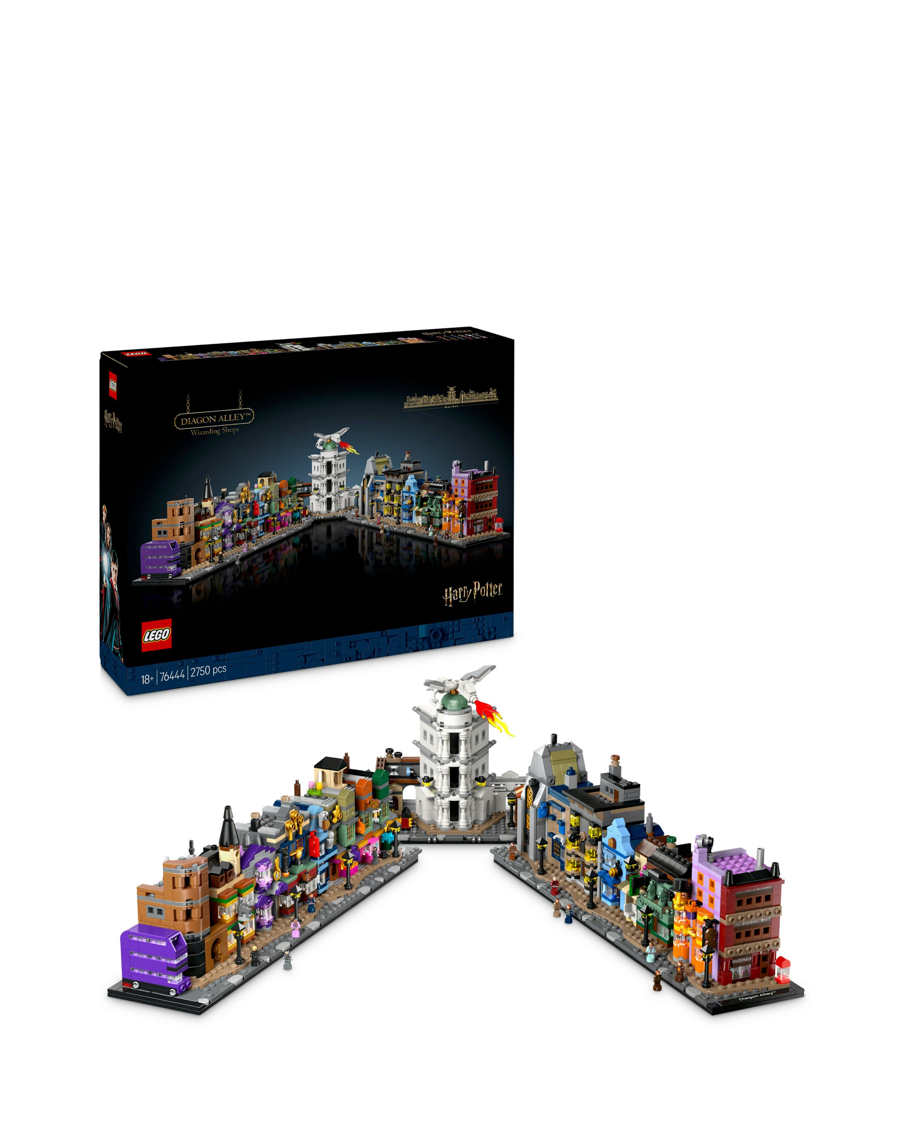 LEGO Harry Potter Diagon Alley Wizarding Shops 76444