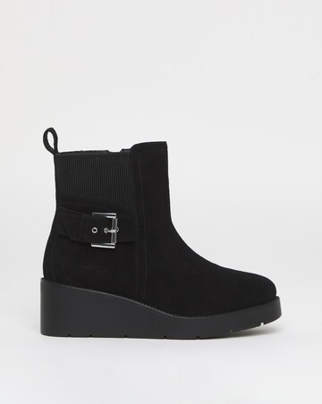Natalie Wedge Chelsea Boots - Extra Wide Fit (EEE)