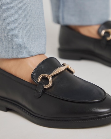 Ankara Classic Loafer With Metal Trim - Extra Wide Fit (EEE)