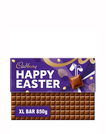 Cadbury Happy Easter Mega Chocolate Bar 850g