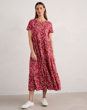 Seasalt Cornwall S/S Line Strokes Dress