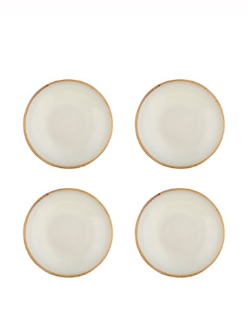 Mason Cash Cream Reactive Glaze Set of 4 Pasta Bowls