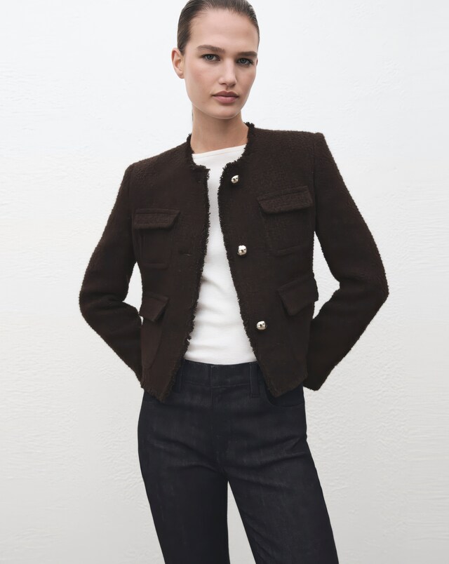 Mango Tweed Jacket