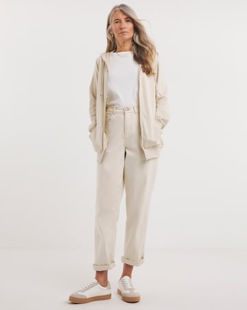 The Longline Zip Hoodie