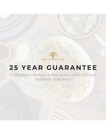 Barbary & Oak Nattura 29cm Oval Casserole Dish Teal