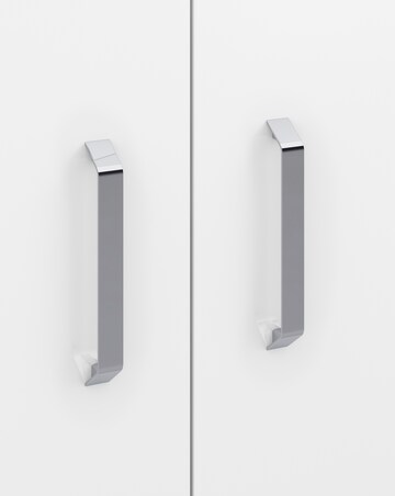 Kendal High Gloss 4 Door Wardrobe with Centre Mirror