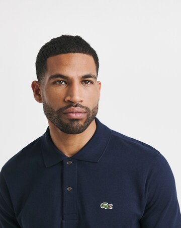 Lacoste Classic Short Sleeve Pique Polo - Navy