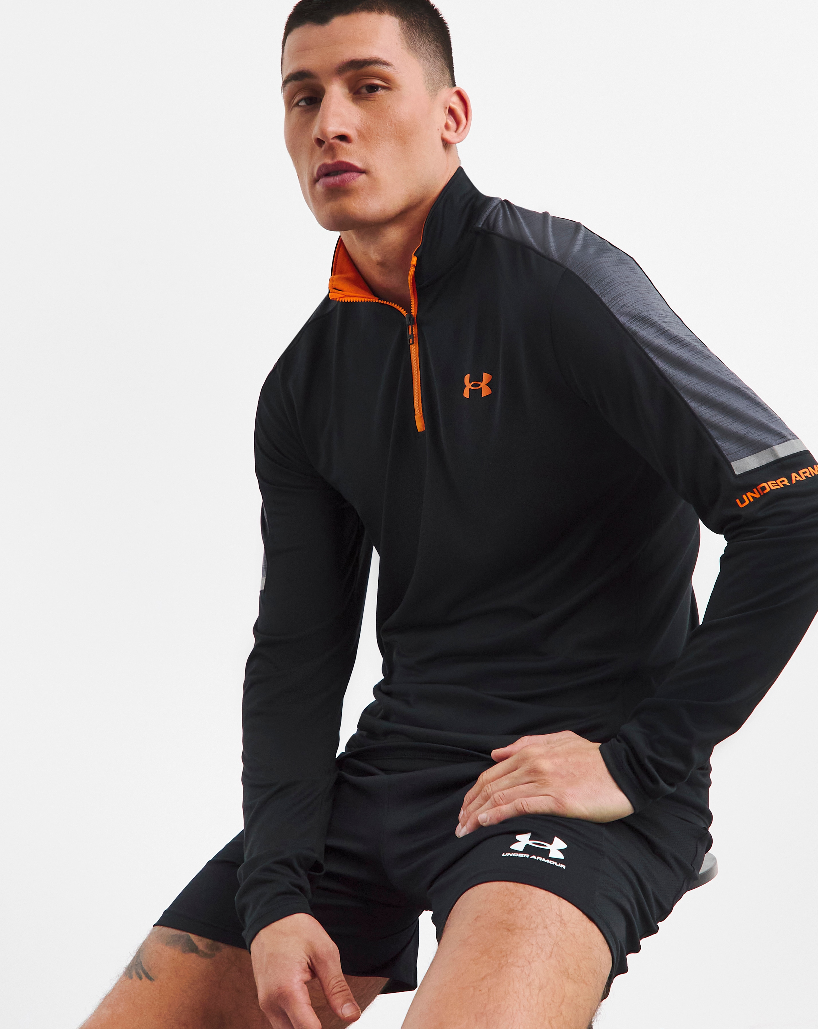 Under Armour Core+ Tech 1/4 Zip | JD Williams