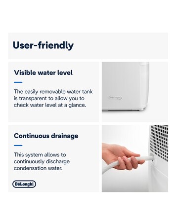 De'Longhi DEXD216RF 16L Dehumidifier