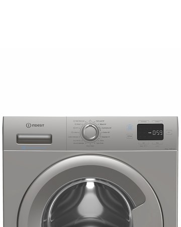 Indesit IP 846S Push & Go Washing Machine - Silver