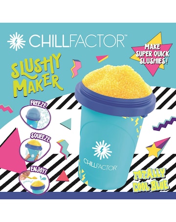 Chillfactor Slushy Maker Colour Shock - Totally Cool Blue