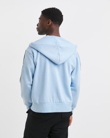 adidas 3 Stripes Full Zip Fleece Hoodie