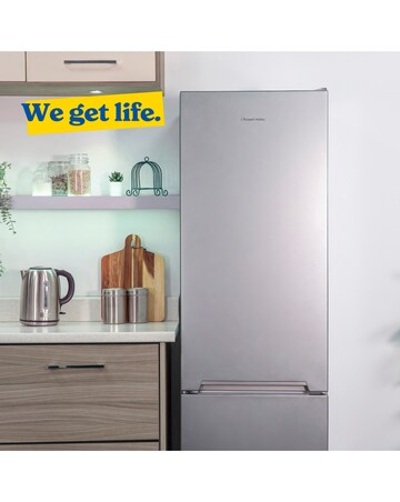 Russell Hobbs RH180FFFF1E1S Frost Free Fridge Freezer - Silver