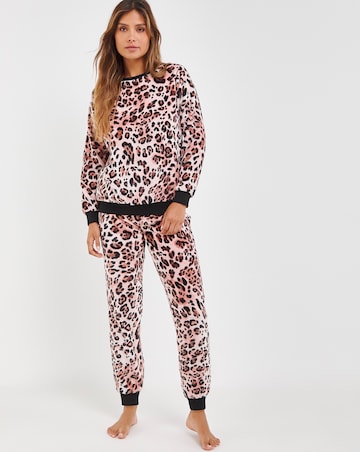 Pretty Secrets Animal Print Fleece Twosie