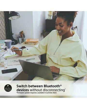 Sony WF-C700N True Wireless Noise Cancelling Earbuds - Black