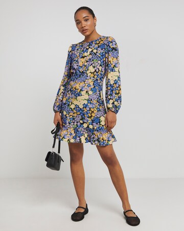Nobody's Child Serena Long Sleeve Mini Dress