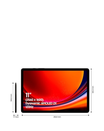 Samsung Galaxy Tab S9 11in Wi-Fi 256GB - Grey - Galaxy AI