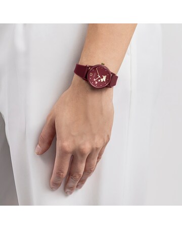 Radley Cranberry Red Silicone Strap Watch